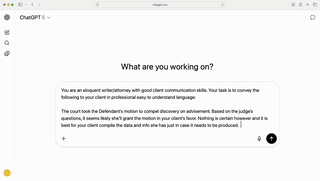 AI Drafting Correspondence
